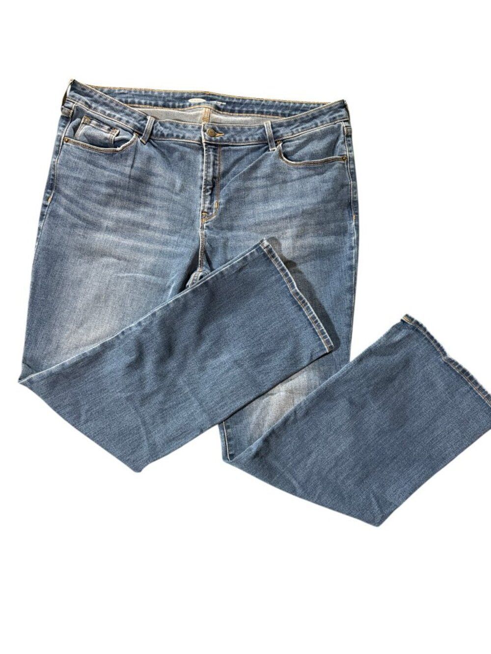 Old Navy Kicker Boot-Cut Jeans - Medium Wash - Size 18 - Picture 2 of 5